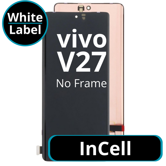 LCD InCell No Frame For Vivo V27 - White Box