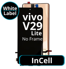 LCD InCell No Frame For Vivo V29 Lite - White Box