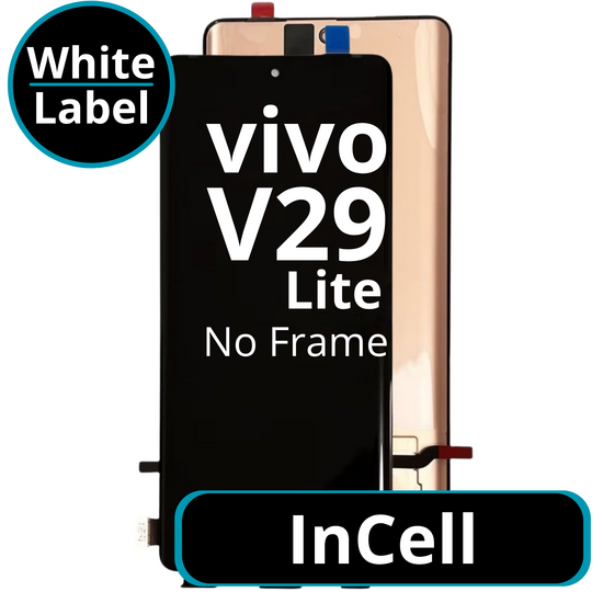 LCD InCell No Frame For Vivo V29 Lite - White Box