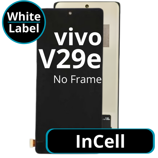 LCD InCell No Frame For Vivo V29e - White Box
