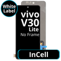 LCD InCell No Frame For Vivo V30 Lite 5G - White Box