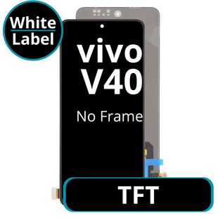 LCD TFT No Frame For Vivo V40 - White Box