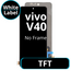 LCD TFT No Frame For Vivo V40 - White Box