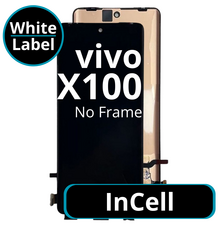 LCD InCell No Frame For Vivo X100 - White Box