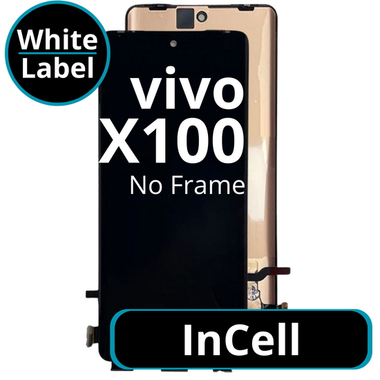 LCD InCell No Frame For Vivo X100 - White Box