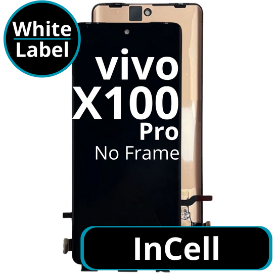 LCD InCell No Frame For Vivo X100 Pro - White Box