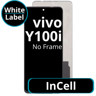LCD InCell No Frame For Vivo Y100i - White Box