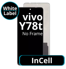 LCD InCell No Frame For Vivo Y78t - White Box