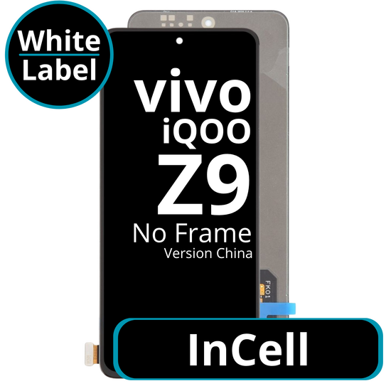 LCD InCell No Frame For Vivo iQOO Z9 (China Version) - White Box