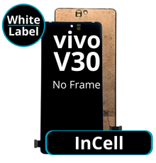 LCD InCell No Frame For Vivo V30 - White Box