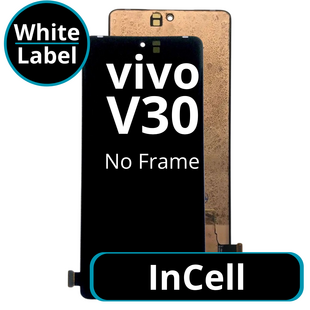 LCD InCell No Frame For Vivo V30 - White Box