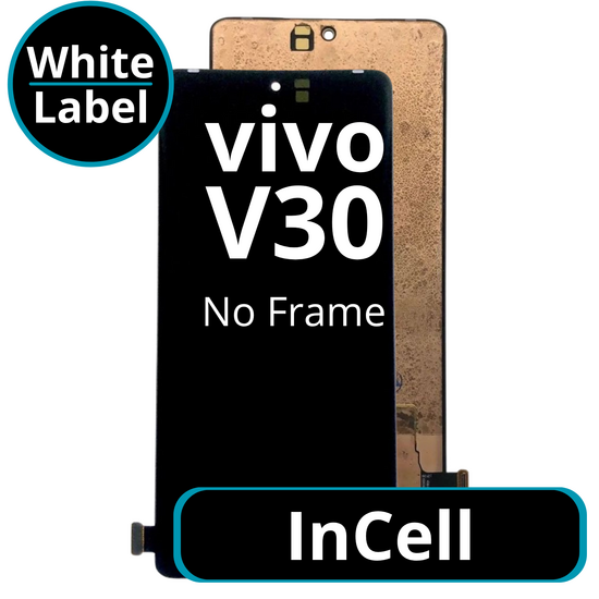 LCD InCell No Frame For Vivo V30 - White Box