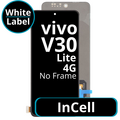 LCD InCell No Frame For Vivo V30 Lite 4G - White Box