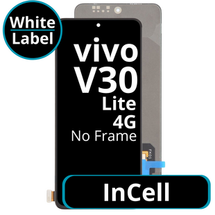 LCD InCell No Frame For Vivo V30 Lite 4G - White Box