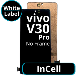 LCD InCell No Frame For Vivo V30 Pro - White Box