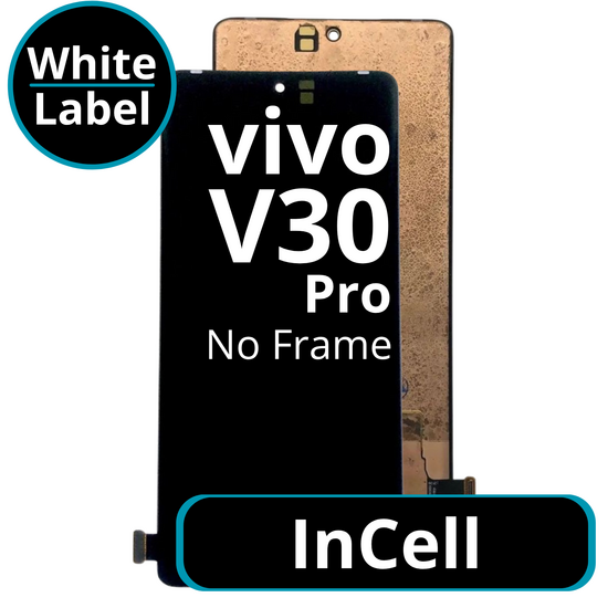 LCD InCell No Frame For Vivo V30 Pro - White Box