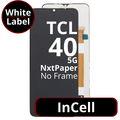 LCD InCell No Frame For TCL 40 NxtPaper 5G - White Box