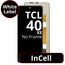 LCD InCell No Frame For TCL 40 XE - White Box