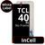LCD InCell No Frame For TCL 40 XL - White Box