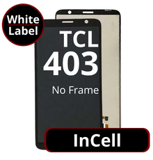 LCD InCell No Frame For TCL 403 - White Box