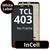LCD InCell No Frame For TCL 403 - White Box