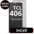 LCD InCell No Frame For TCL 406 - White Box