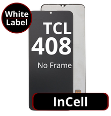 LCD InCell No Frame For TCL 408 - White Box