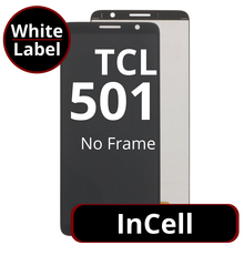 LCD InCell No Frame For TCL 501 - White Box