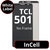 LCD InCell No Frame For TCL 501 - White Box
