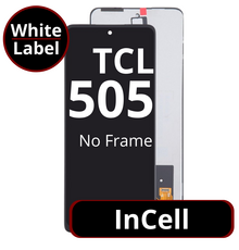 LCD InCell No Frame For TCL 505 - White Box