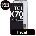 LCD InCell No Frame For TCL K70 4G - White Box