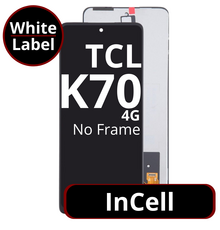 LCD InCell No Frame For TCL K70 4G - White Box