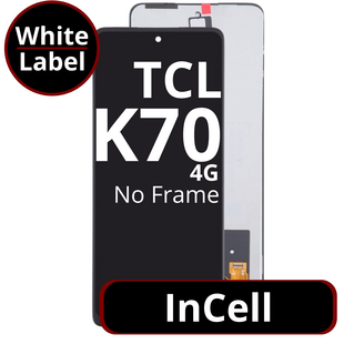 LCD InCell No Frame For TCL K70 4G - White Box