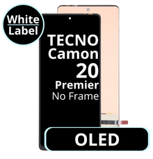 LCD OLED No Frame For Tecno Camon 20 Premier - White Box