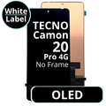 LCD OLED No Frame For Tecno Camon 20 Pro 4G - White Box