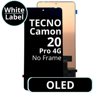 LCD OLED No Frame For Tecno Camon 20 Pro 4G - White Box