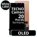 LCD OLED No Frame For Tecno Camon 20 Pro 5G - White Box