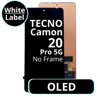 LCD OLED No Frame For Tecno Camon 20 Pro 5G - White Box