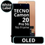 LCD OLED No Frame For Tecno Camon 20 Pro 5G - White Box