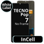 LCD InCell No Frame For Tecno Pop 7 - White Box