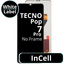 LCD InCell No Frame For Tecno Pop 7 Pro - White Box