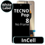 LCD InCell No Frame For Tecno Pop 8 - White Box