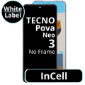 LCD InCell No Frame For Tecno Pova Neo 3 - White Box