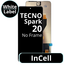 LCD InCell No Frame For Tecno Spark 20 - White Box