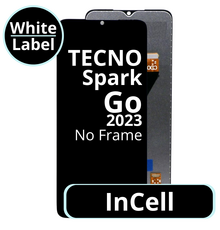 LCD InCell No Frame For Tecno Spark Go 2023 - White Box