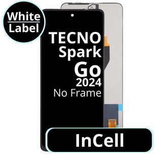 LCD InCell No Frame For Tecno Spark Go 2024 - White Box