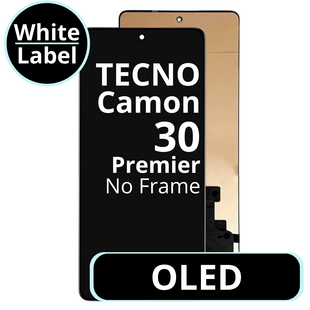 LCD OLED No Frame For Tecno Camon 30 Premier - White Box
