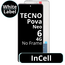 LCD InCell No Frame For Tecno Pova 6 Neo 4G - White Box