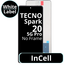 LCD InCell No Frame For Tecno Spark 20 Pro 5G - White Box