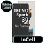 LCD InCell No Frame For Tecno Spark 30 4G - White Box